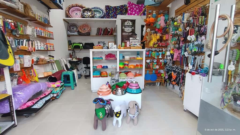 Panoramica Tienda QRPet Mascotas en Roldanillo